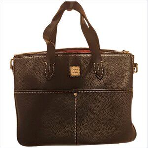 Dooney & Bourke Black Pebble Grain Daniela Bag EUC   SOLD OUT @ Dooney